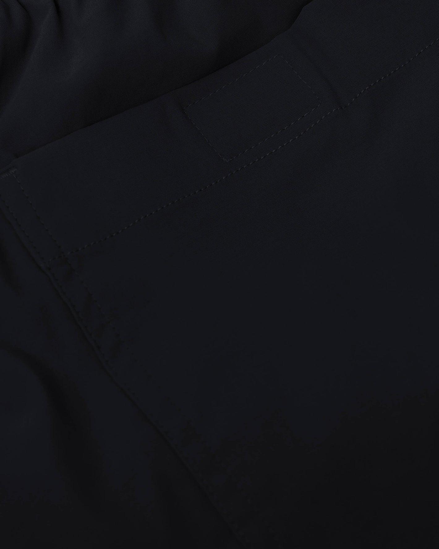 6" Black Swim Trunk
