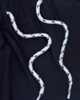 6" Navy Swim Trunk