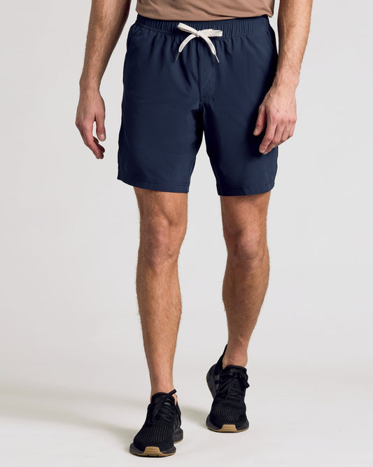 Navy 9" Active Quick Dry Shorts