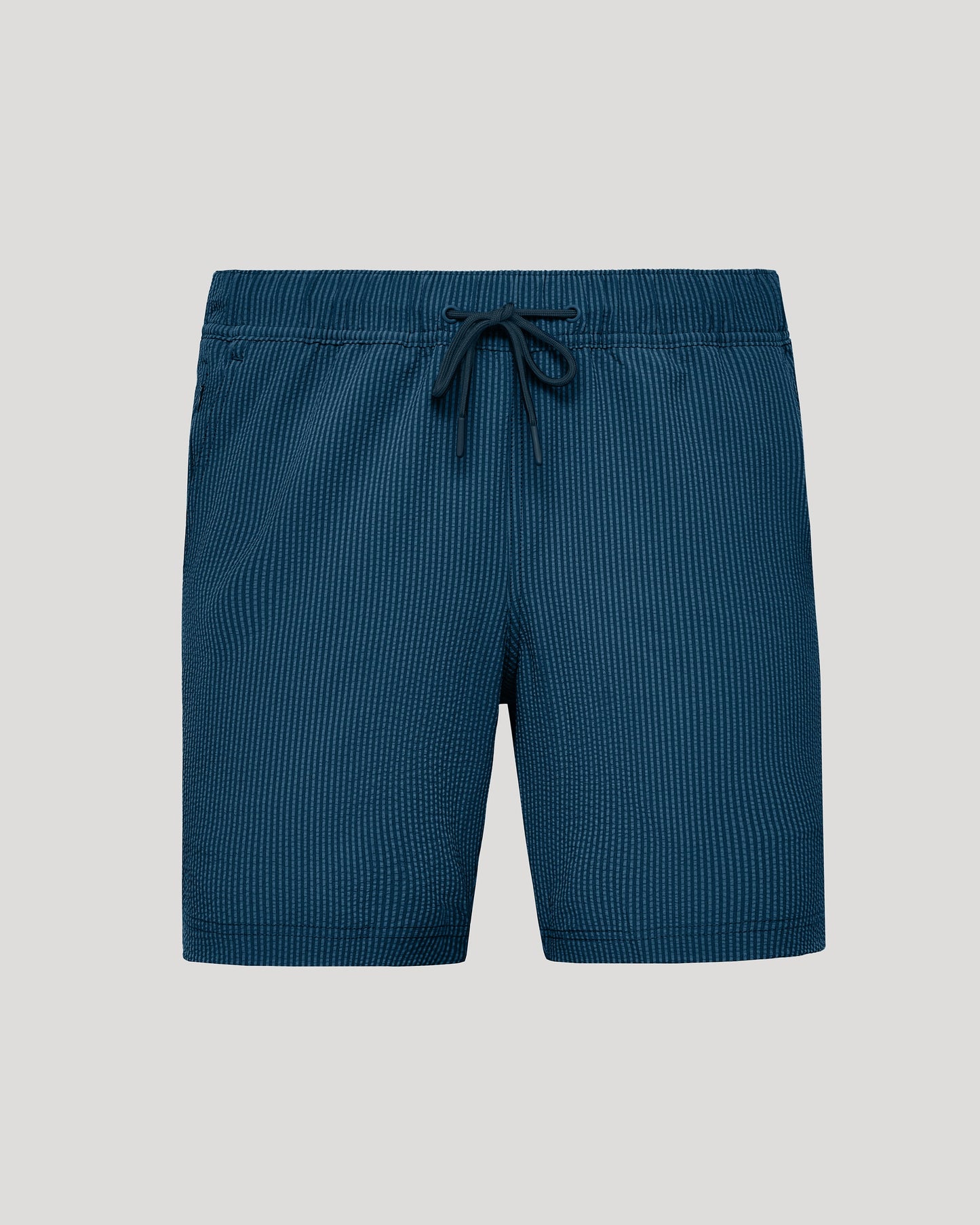 7" Underwater Seersucker Swim Trunks