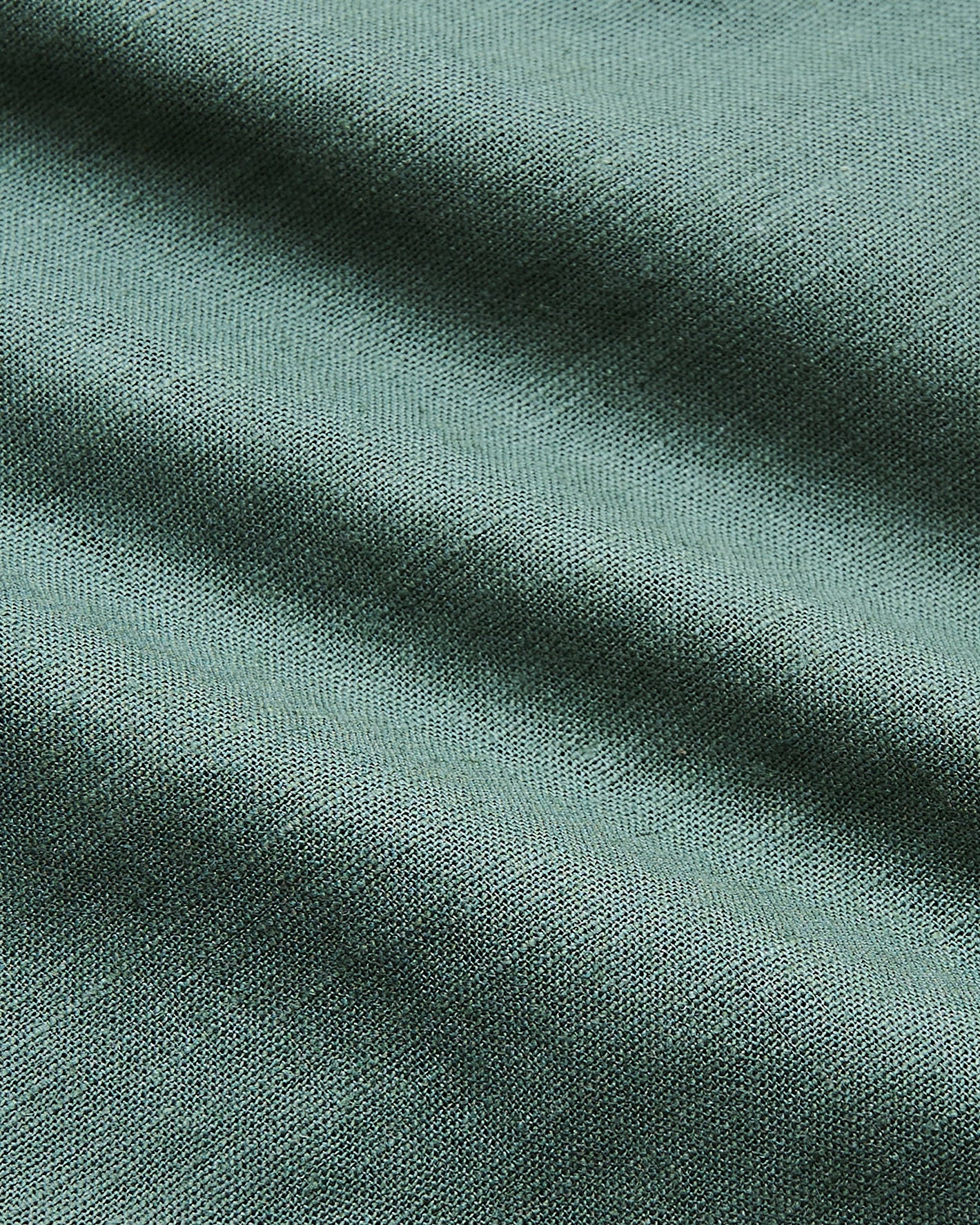 9" Moss Linen Shorts