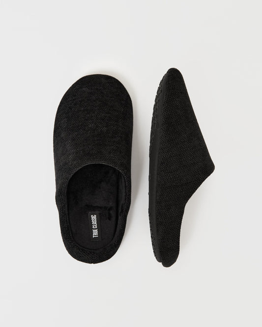 Black Slippers