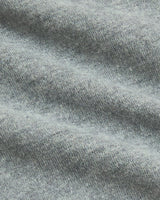 Boys' Heather Gray Classic Curved Hem Crew Neck