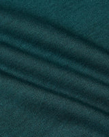 Girls Deep Emerald Cropped Boxy Crew Neck Tee