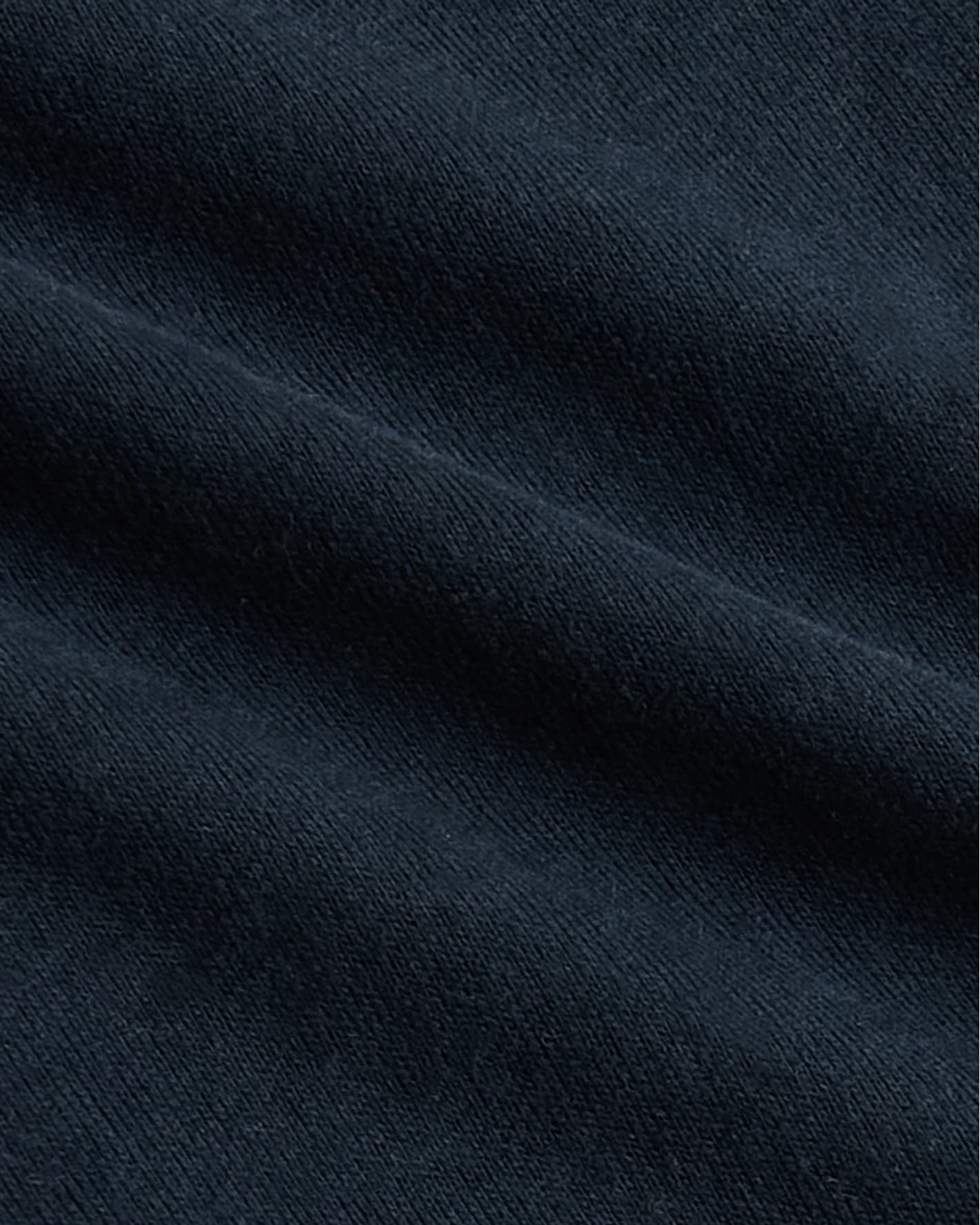 Boys' Navy Classic Long Sleeve Curved Hem Crew