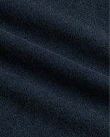 Boys' Navy Classic Long Sleeve Curved Hem Crew
