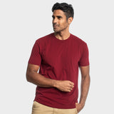 Cardinal Red Short Sleeve Crew Neck Tee