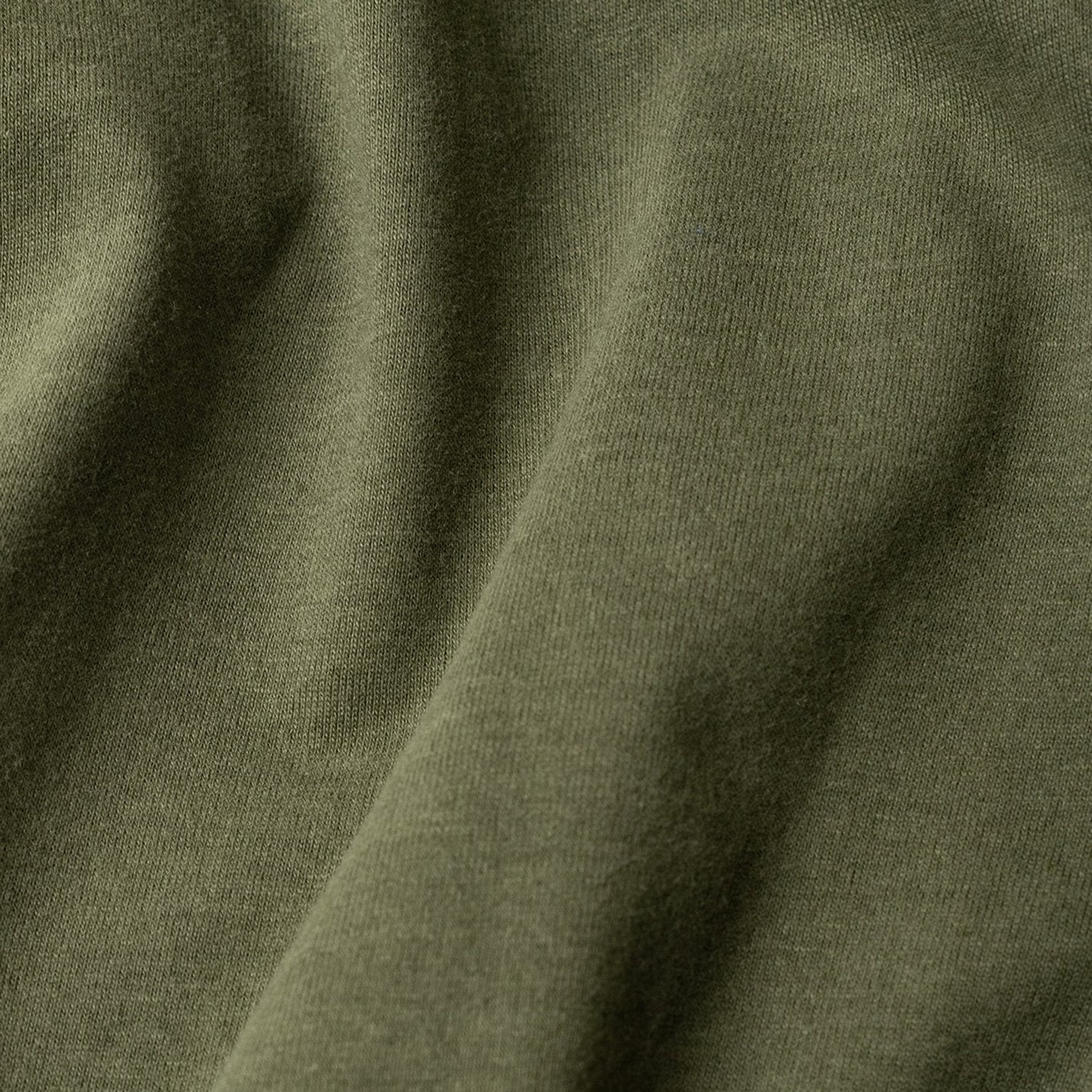 Military Green Classic Crew Neck