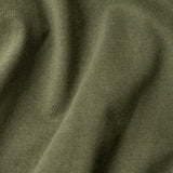 Military Green Tall Round Hem Crew Neck T-Shirt