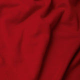 Red Long Sleeve Crew Neck Tee