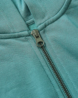Girls Stormcloud Cropped Zip Hoodie
