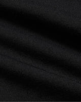 Girls Black Foldover Leggings
