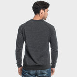 Charcoal Black Fleece Pull Over Sweatshirt