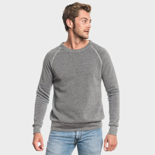 Gray Fleece Pull Over Sweatshirt