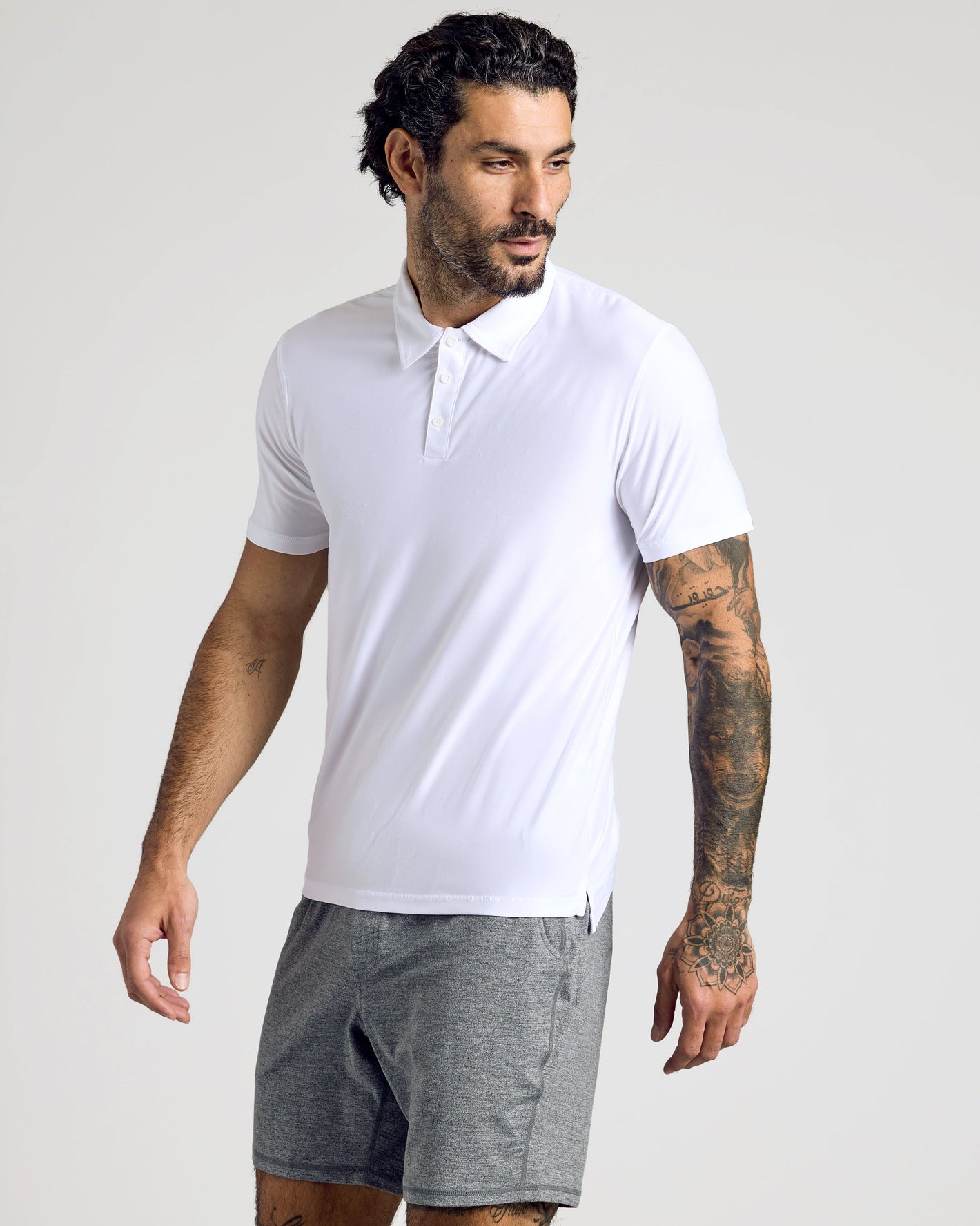 White Active Polo 2.0