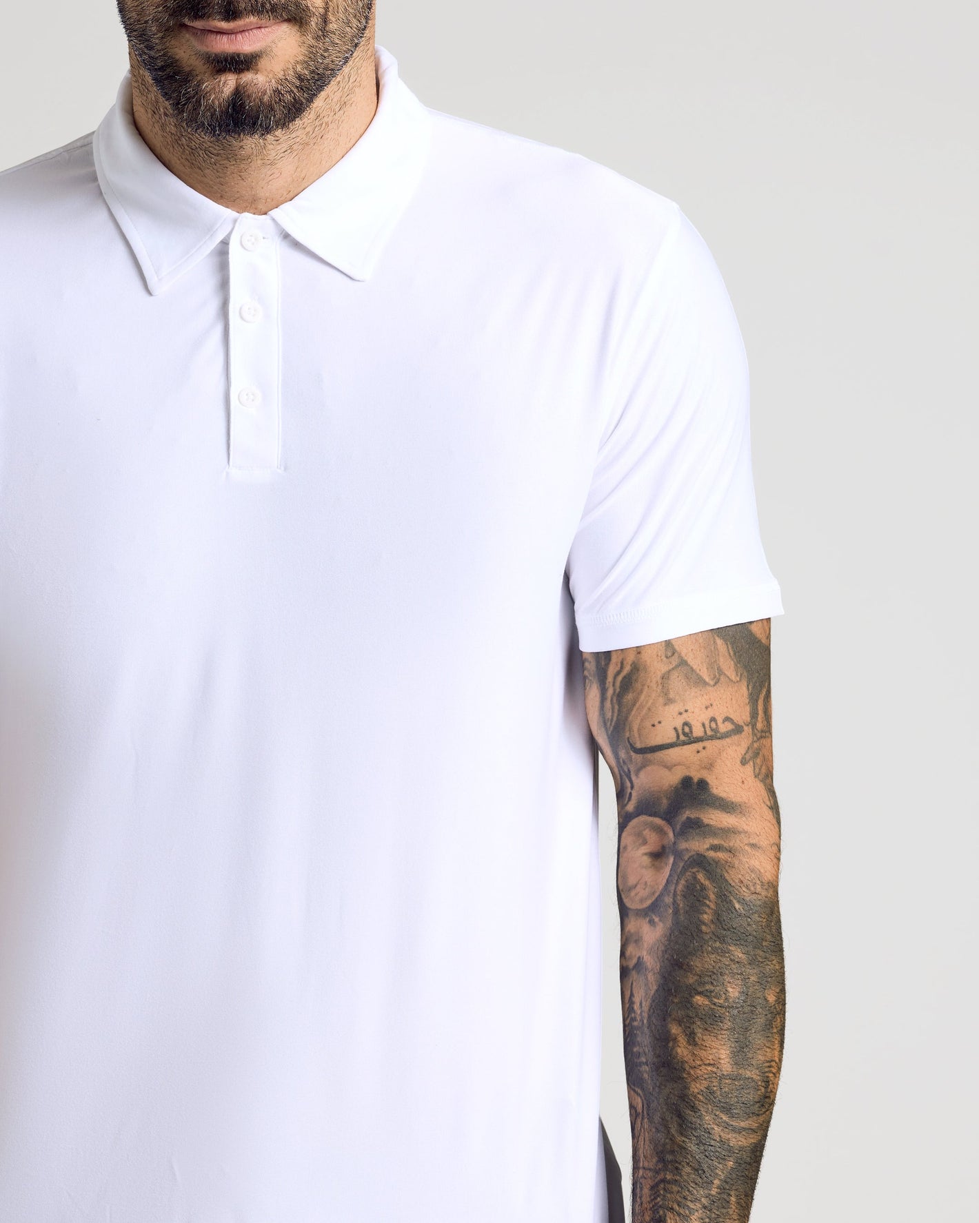 White Active Polo 2.0