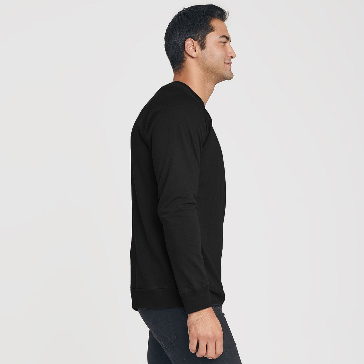 Black French Terry Sweatshirt