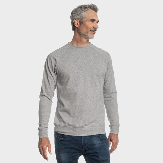Heather Gray French Terry Sweatshirt