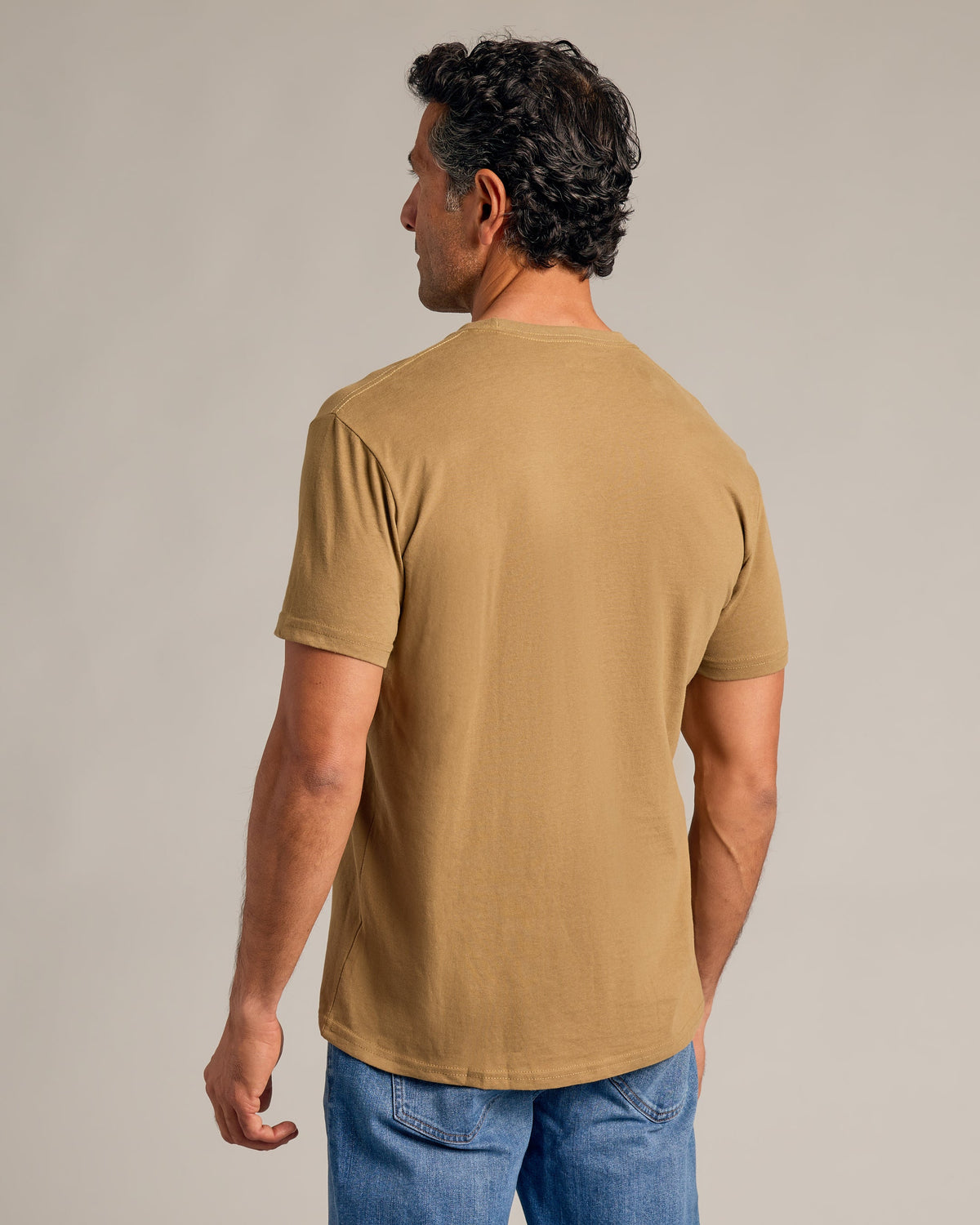 Tan 499 Classic Crew Neck