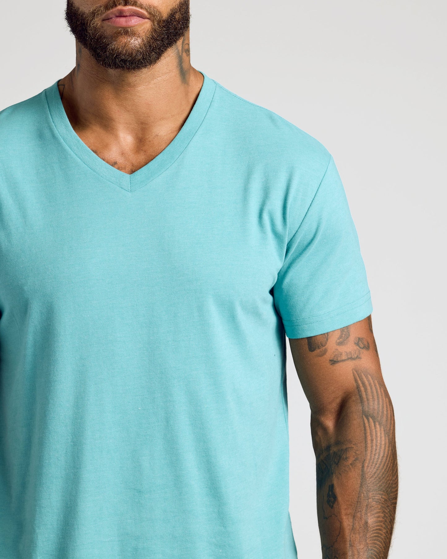 Dark Heather Oceanic V-Neck Tee