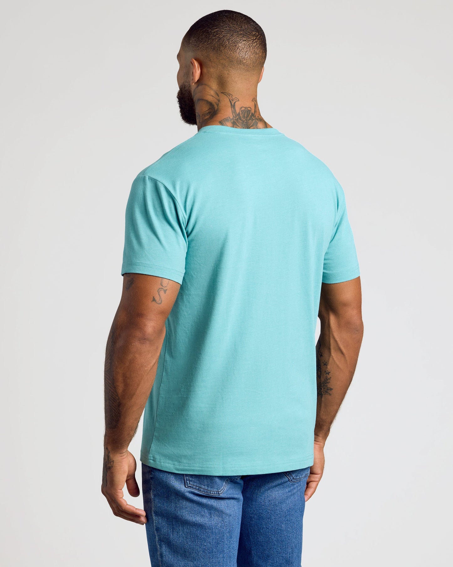 Dark Heather Oceanic V-Neck Tee