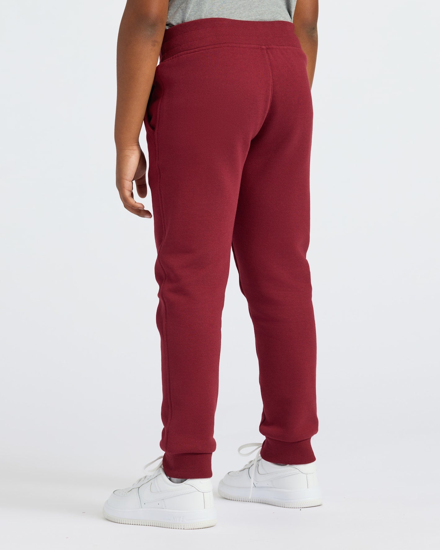 Boys' Dark Maroon Fleece Jogger