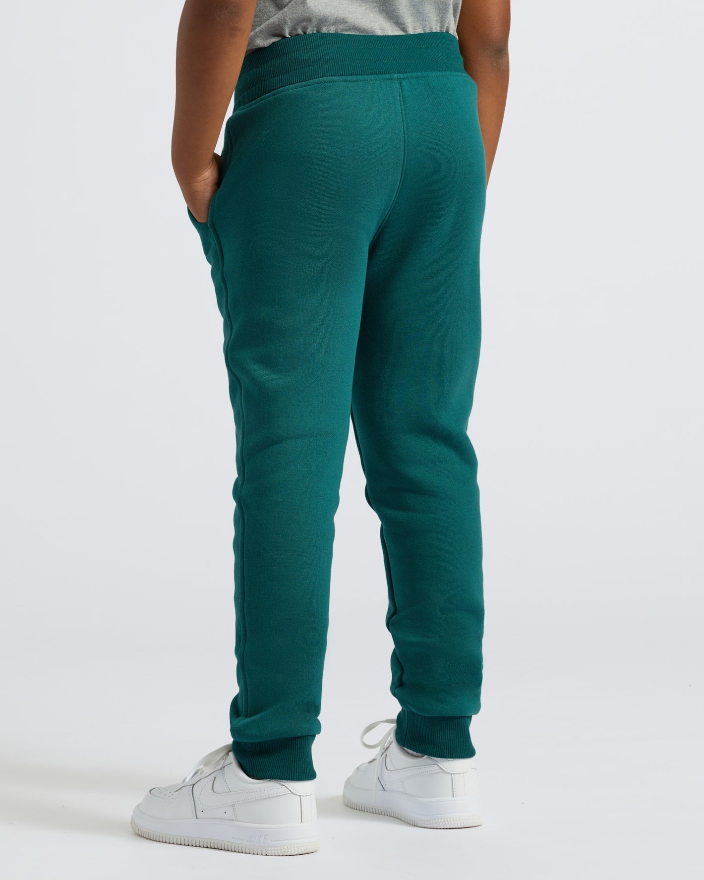 Boys' Deep Emerald Fleece Jogger