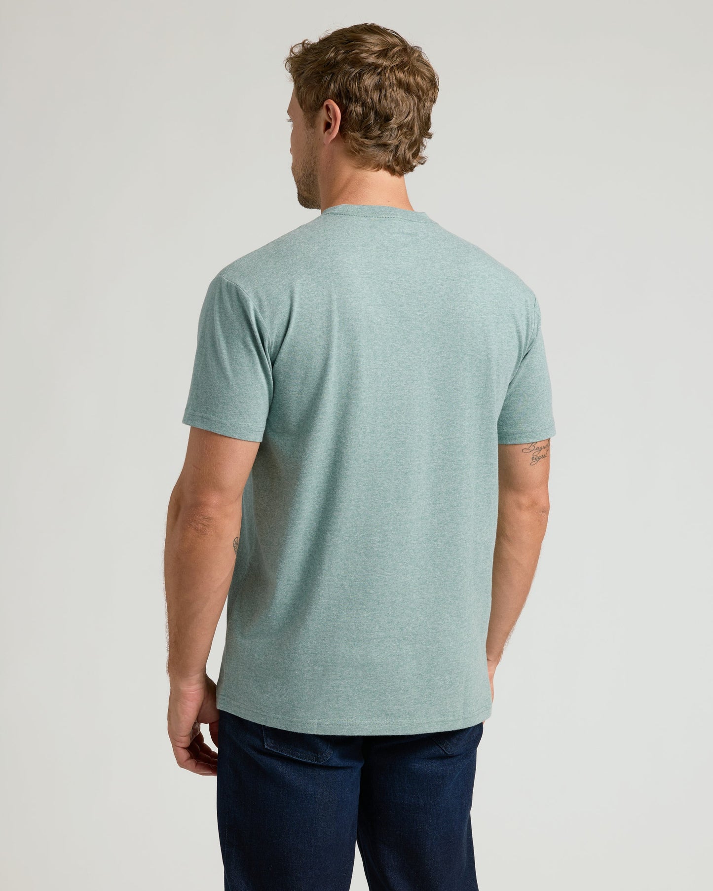 Heather Balsam Classic Crew Neck