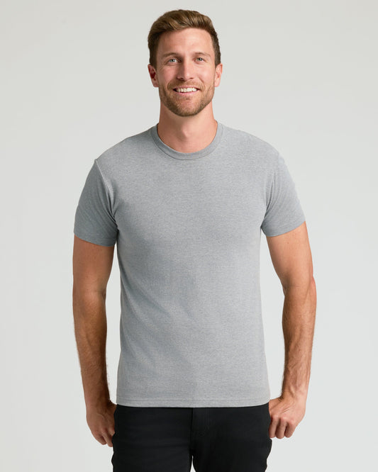 Heather Gray Classic Crew Neck