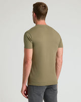 Military Green Classic Crew Neck