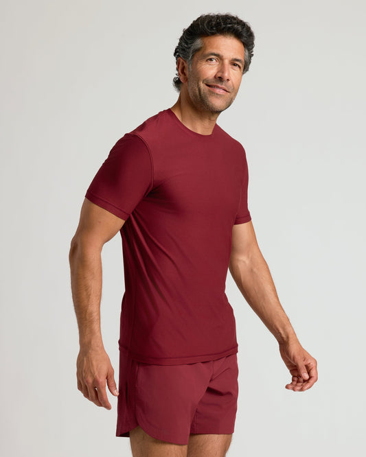 Auburn Active Crew Neck Tee