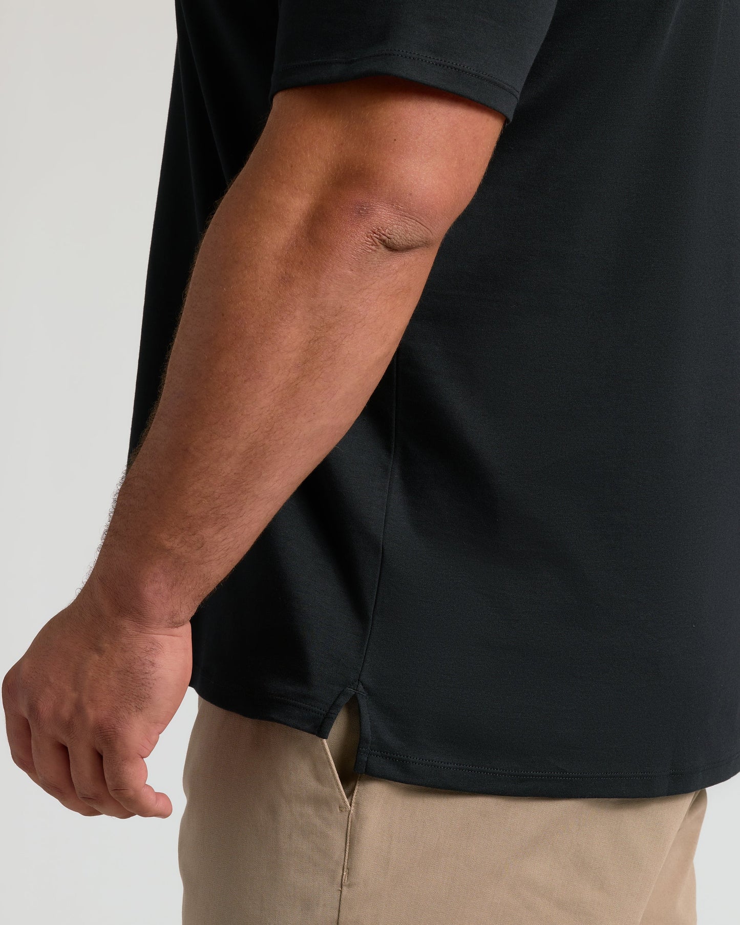 Black Pima Polo
