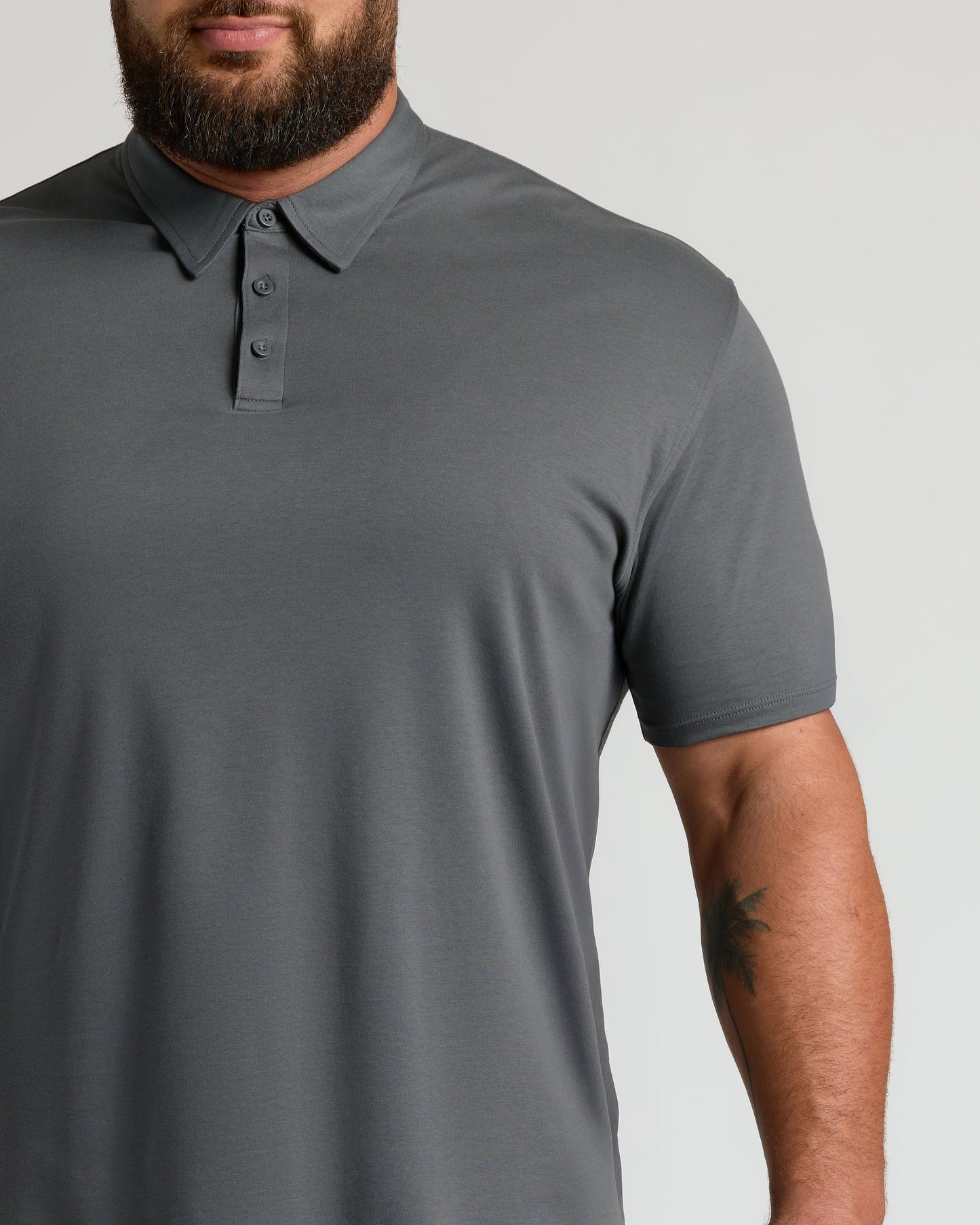 Carbon Pima Polo
