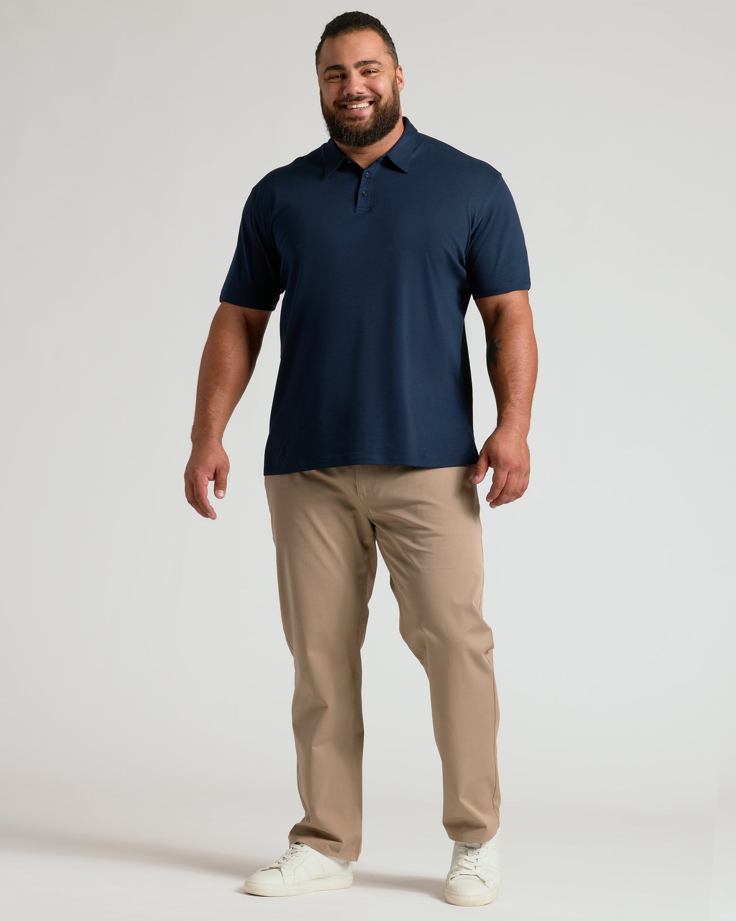 Navy Pima Polo