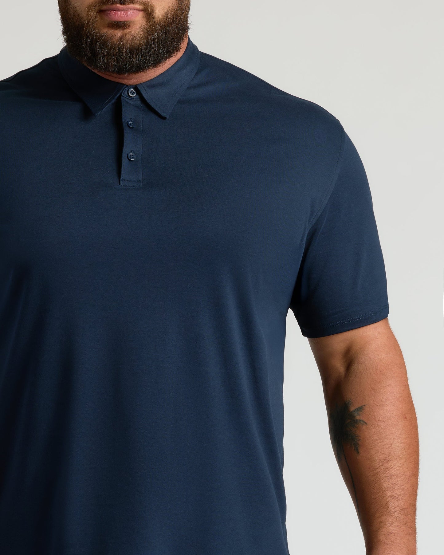Navy Pima Polo
