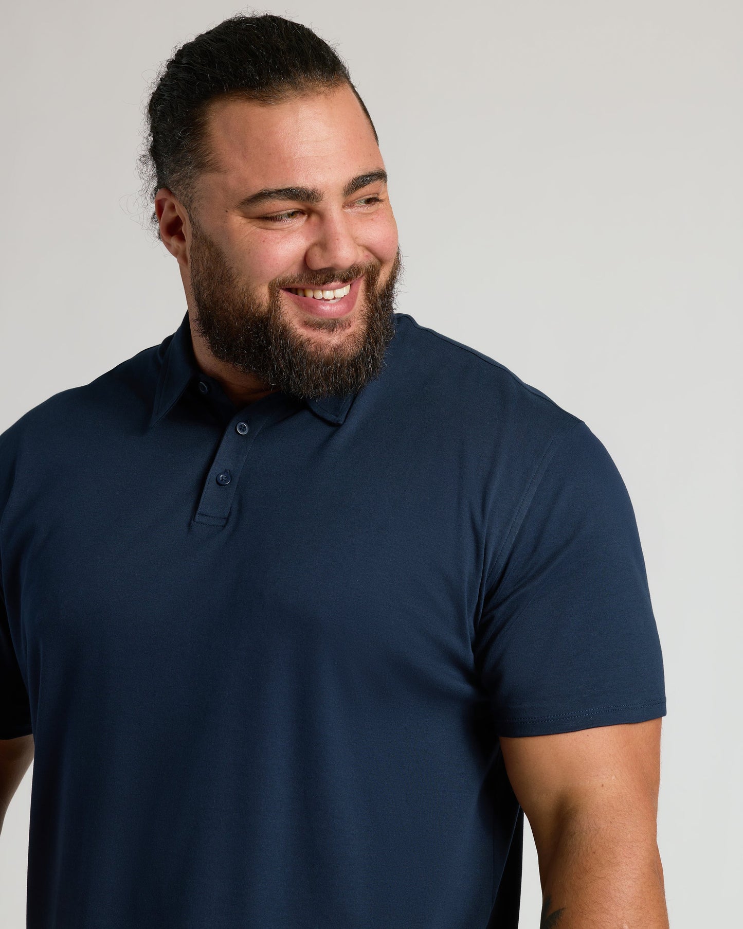 Navy Pima Polo