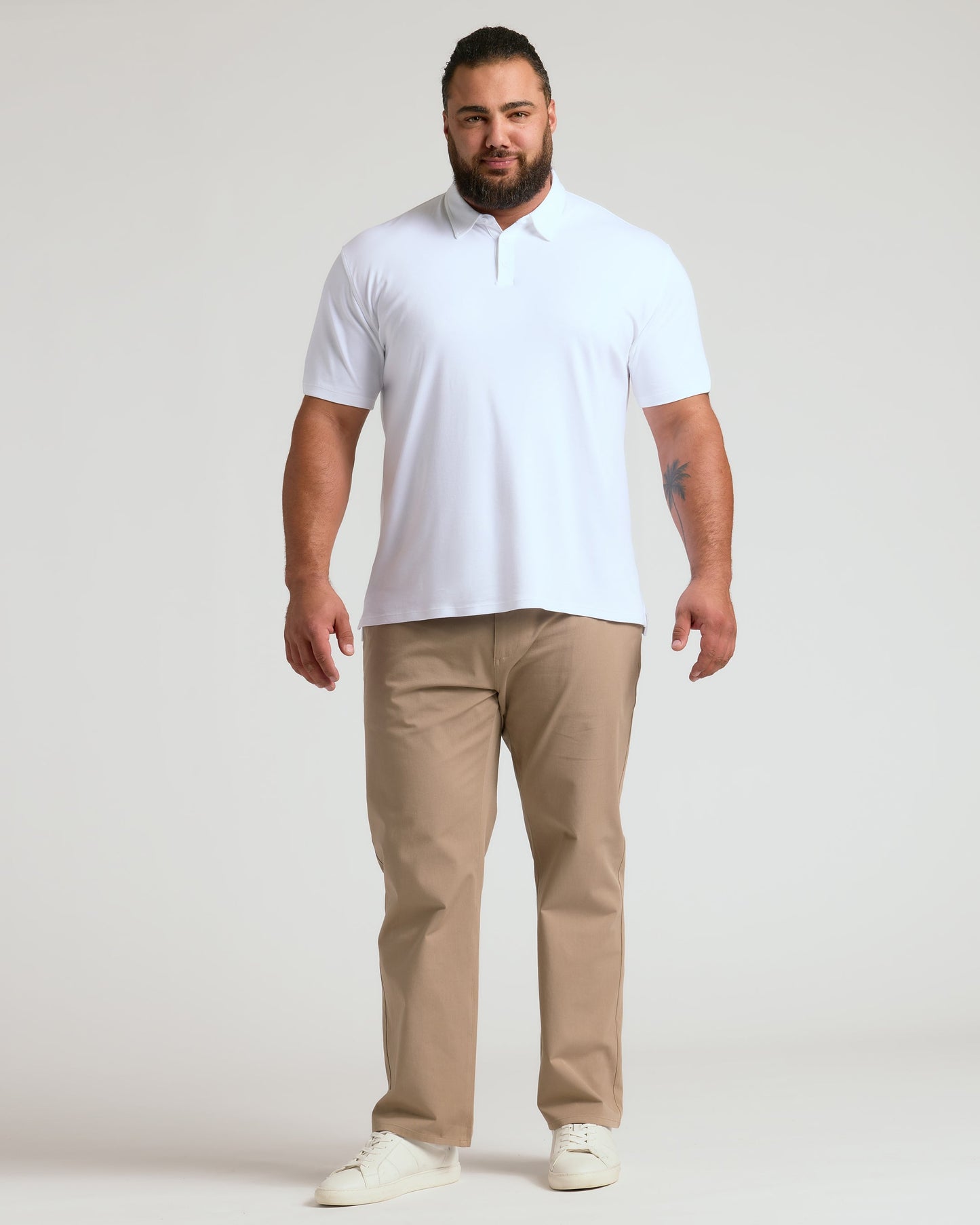 White Pima Polo