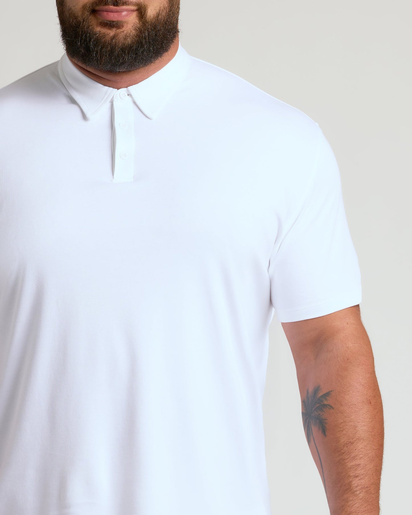 White Pima Polo