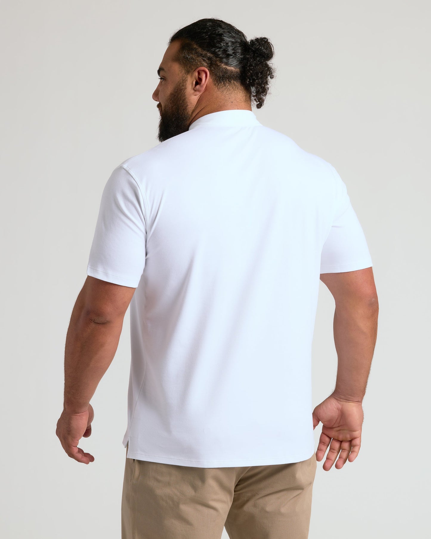 White Pima Polo