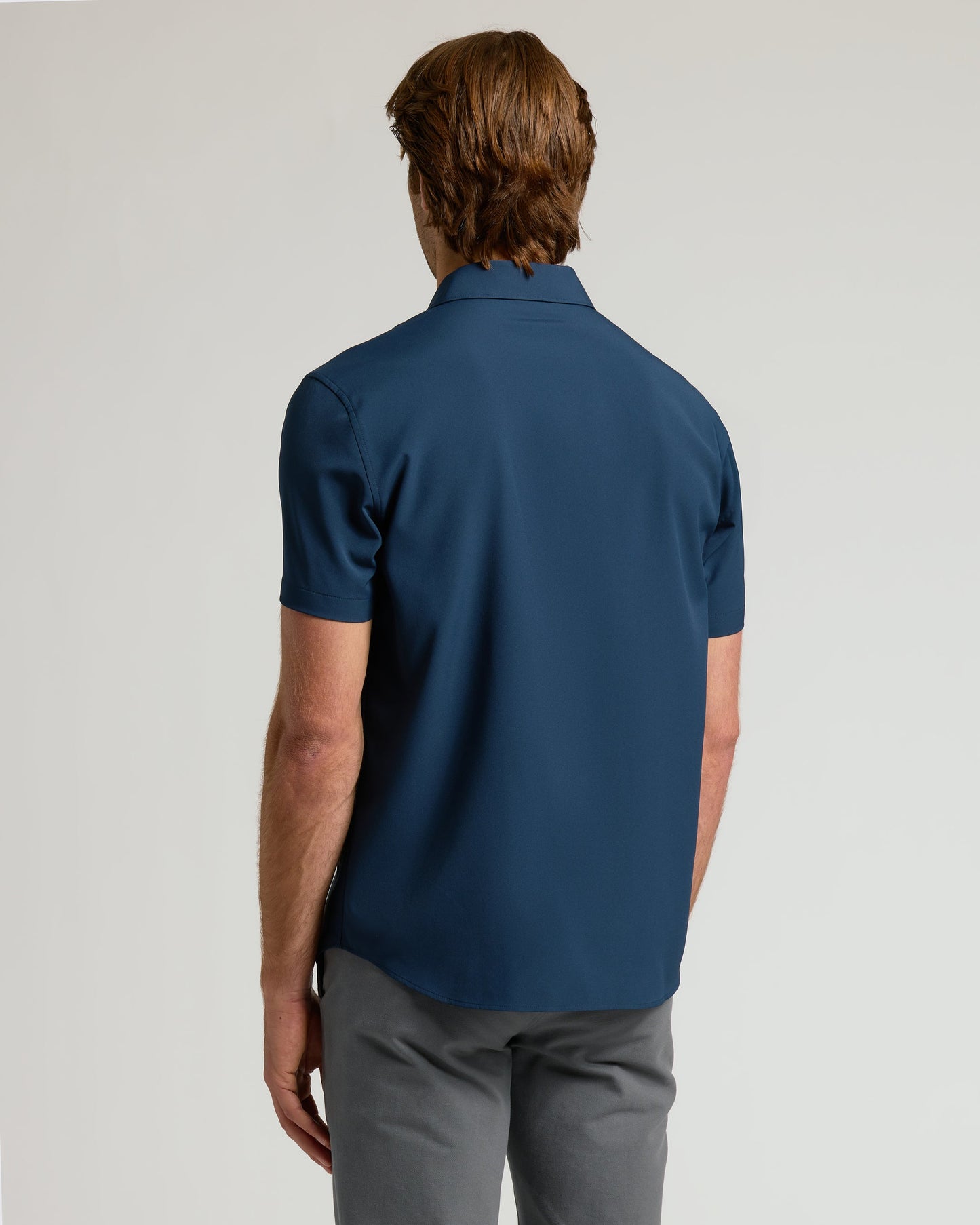 Navy Performance Dress Shirt