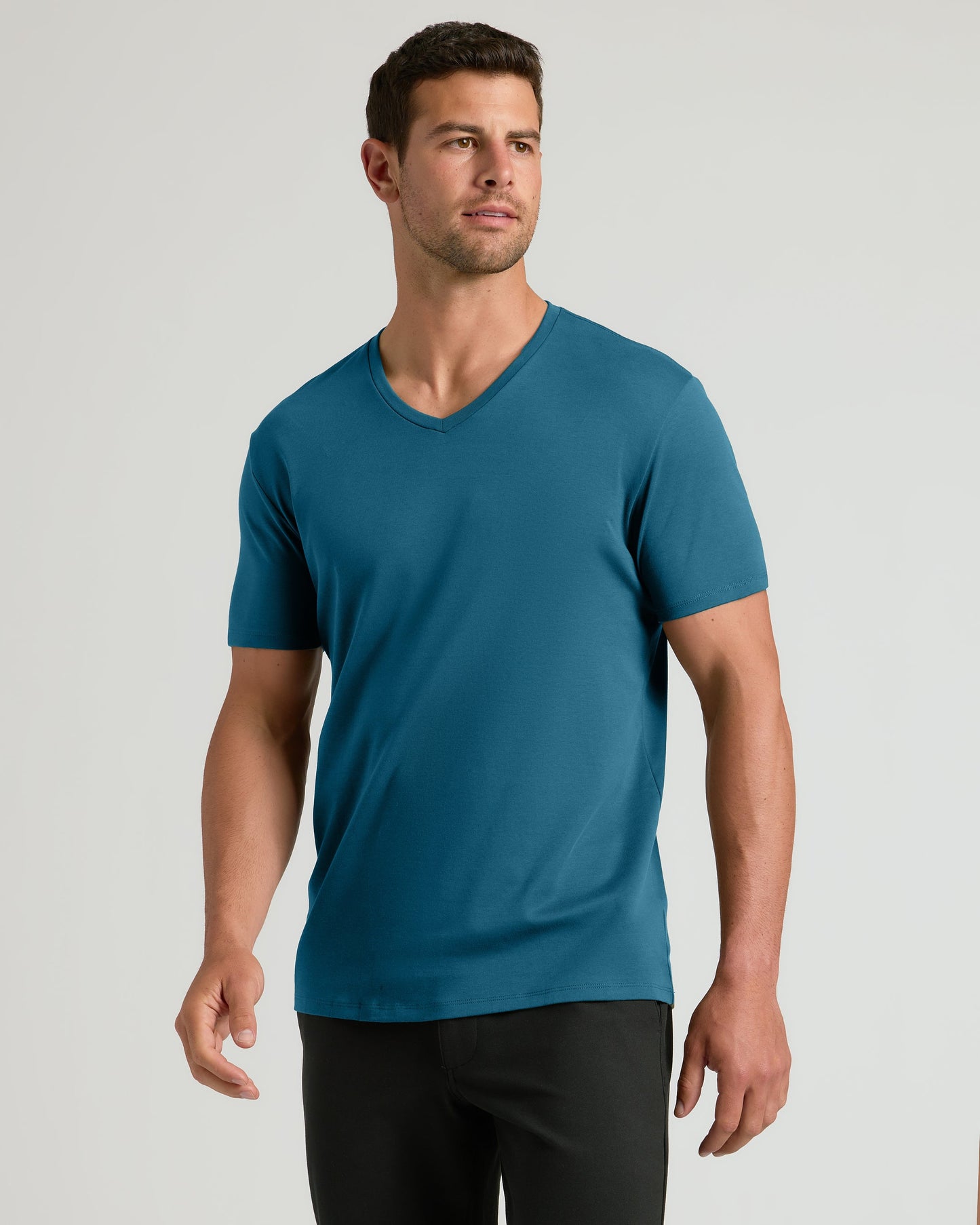Lagoon Pima V-Neck