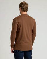 Sepiawood Classic Long Sleeve Crew Neck