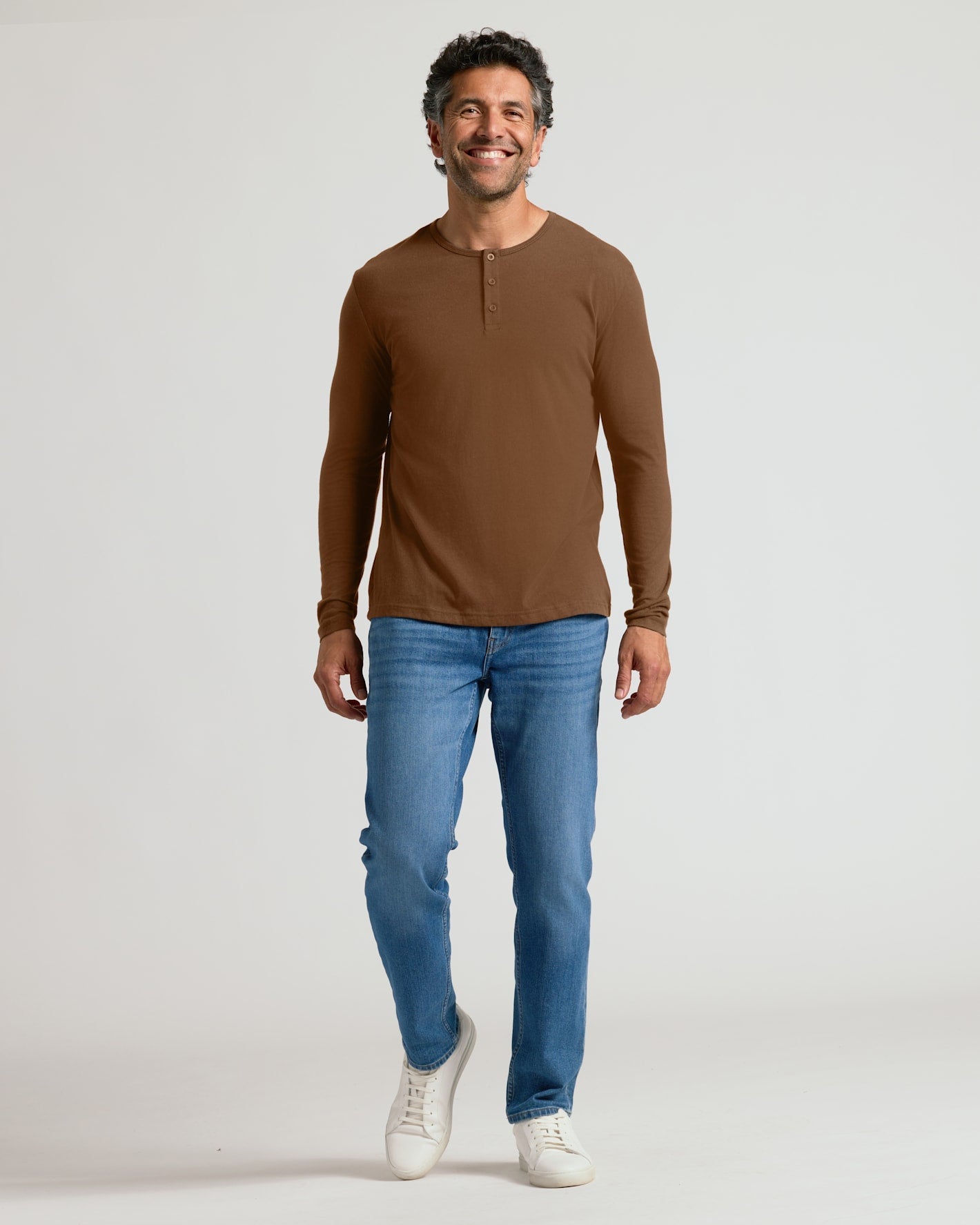 Sepiawood Classic Long Sleeve Henley