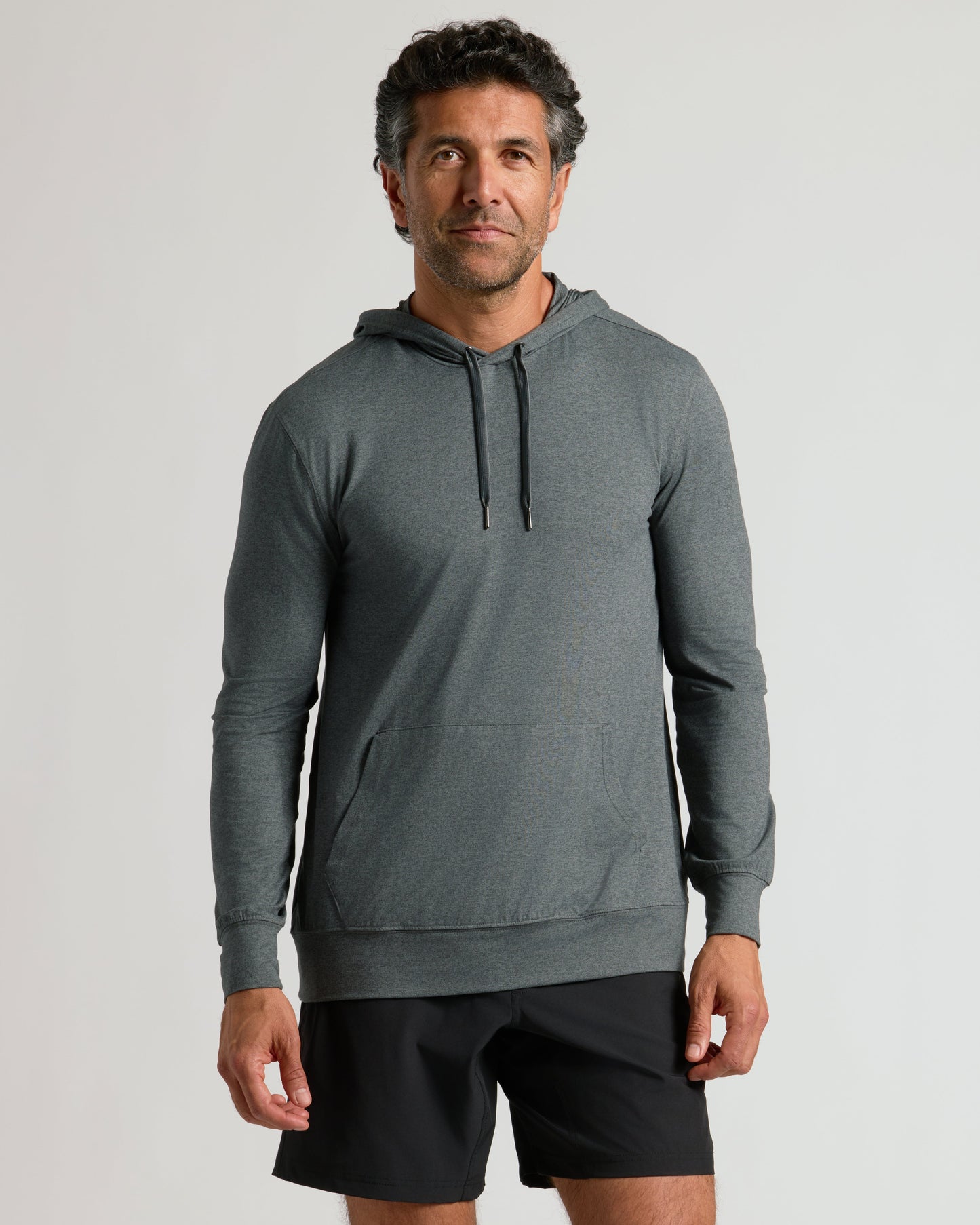 Medium Heather Gray Active Hoodie