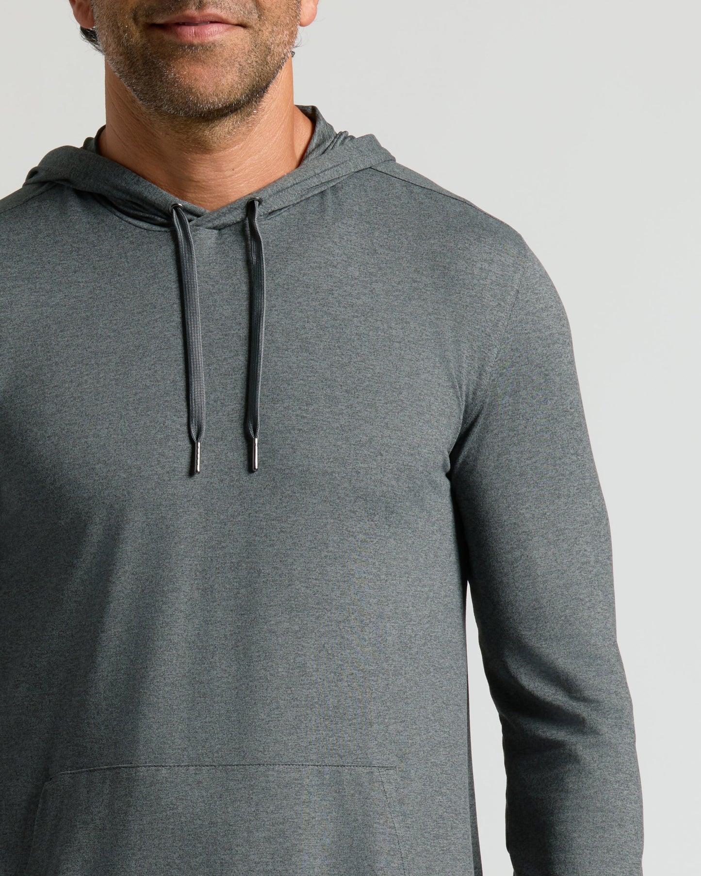 Medium Heather Gray Active Hoodie
