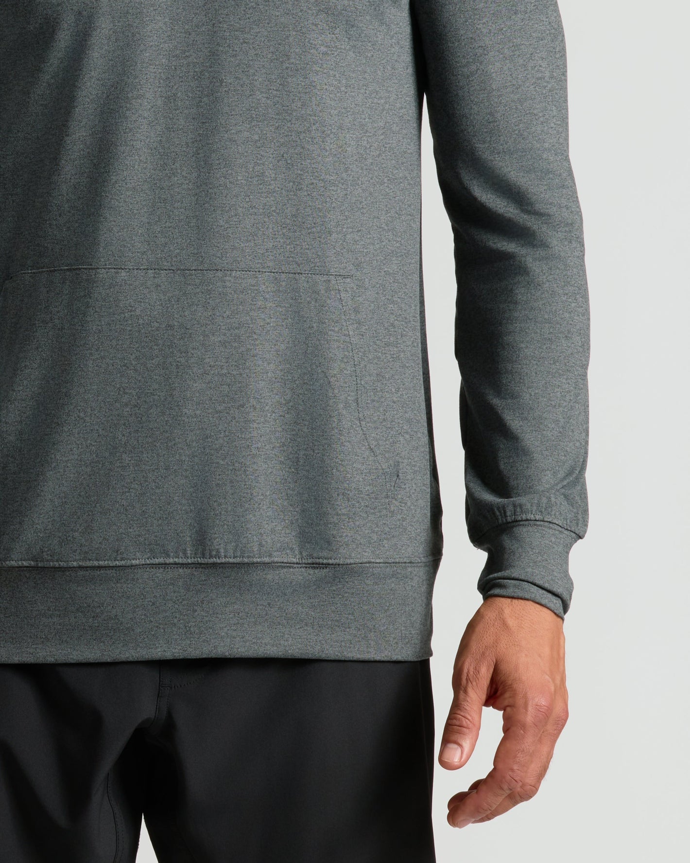 Medium Heather Gray Active Hoodie