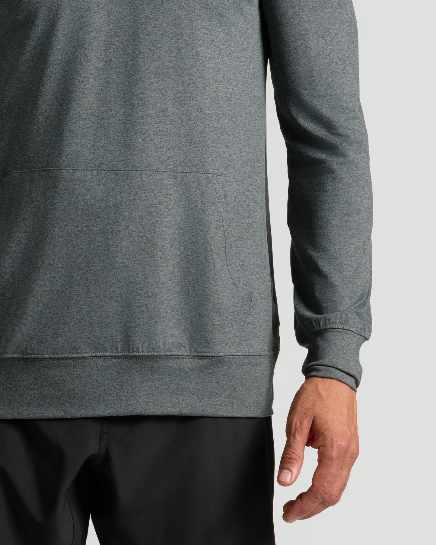 Medium Heather Gray Active Hoodie