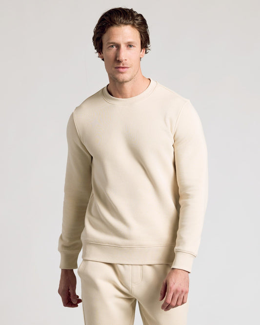 Dune Fleece French Terry Pullover Crew Neck