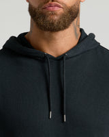 Black Waffle Hoodie
