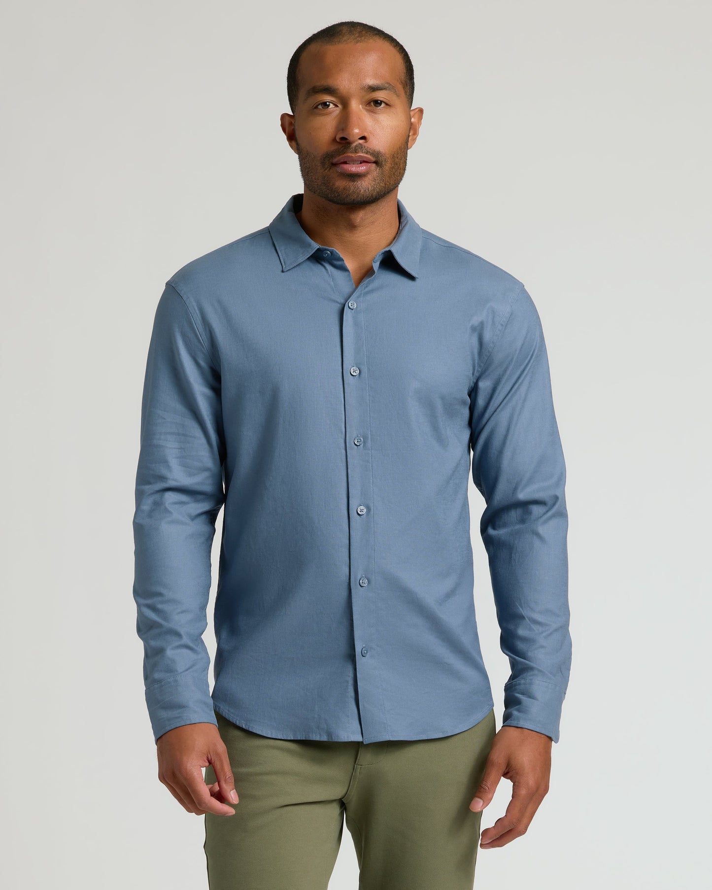 Fiord Long Sleeve Linen Shirt